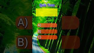 Quick Quiz: Only 1% Get All 7 Right!  #quizchallenge #triviatricks