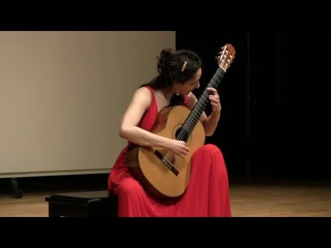 BACH CHACONNE Classical Guitar Zaira Meneses BGFest 2015