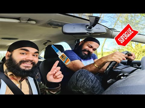 i-superglued-his-hands-on-steering-wheel---prank