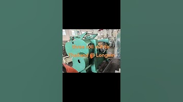 SM405 YS400 three roll mill for grinding offset printing ink to Tailand