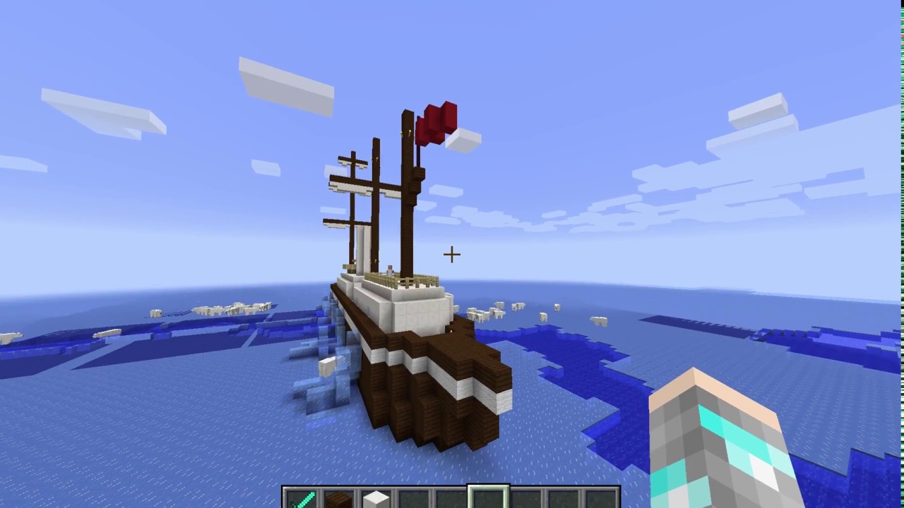 Minecraft Shackleton Endurance Ship YouTube
