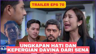 TRAILER TERIKAT JANJI EPISODE 70 HARI INI 13 JUNI 2026 Ungkapan Hati Dan Kepergian Davina Dari Sena