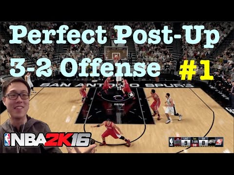 Perfect Offense NBA 2K16 Post up Tips : Low post moves 2K16 Tutorial  : How to play NBA 2K16 #61