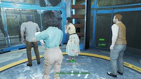 Entering Vault 111 - Fallout 4