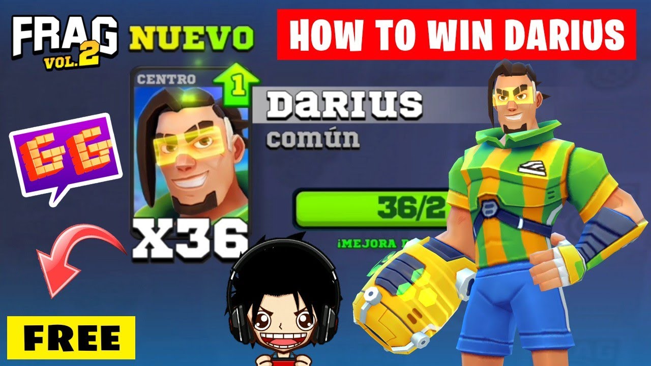 How To Get Darius Free Frag Pro Shooter Youtube