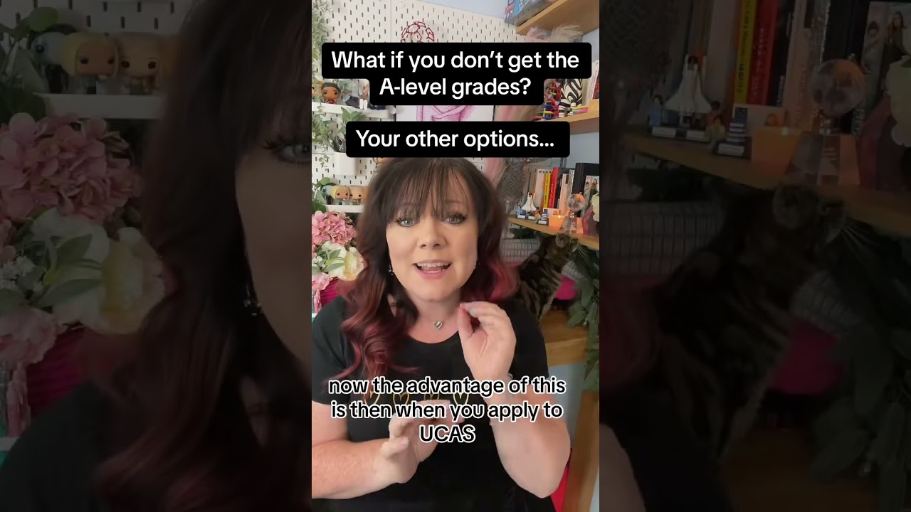What if you don’t get the A level grades? Your other options… 