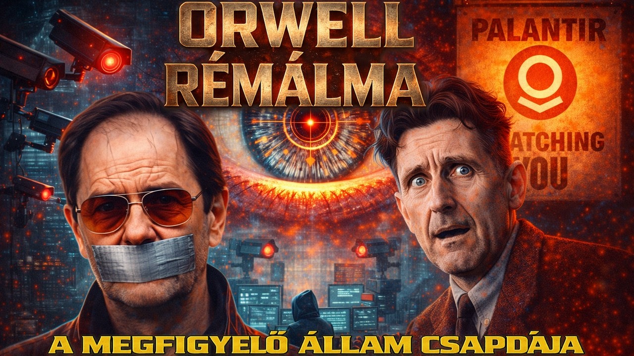 ORWELL RÉMÁLMA – A megfigyelő állam csapdája