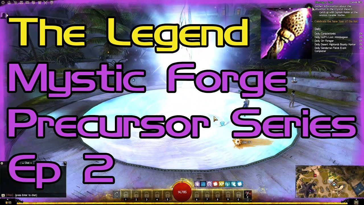The Legend -- Mystic Forge Precursor Series Ep 2 -- Gambling in Guild Wars 2 For Precursors