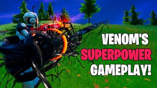 *NEW* HOW TO GET VENOM POWERS IN FORTNITE - VENOM GAMEPLAY SMASH AND GRAB! - FORTNITE SEASON 4