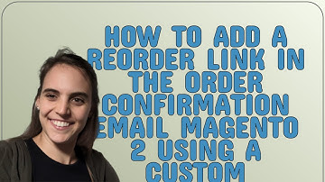 Magento: How to add a reorder link in the order confirmation email Magento 2 using a custom contr...