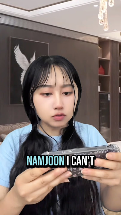 I canโt hear you Namjoon #bts #namjoon #btsarmy #btsfunny #pov #shorts