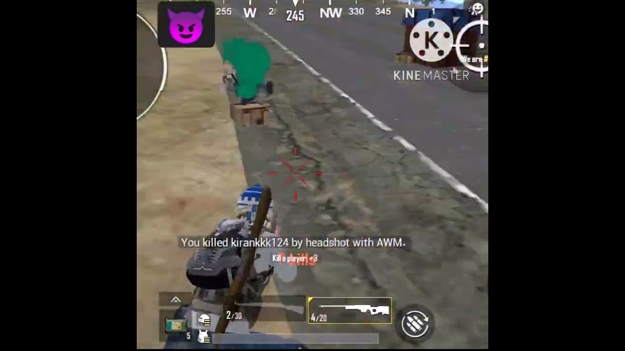 🔥PUBG LITE AWM HEADSHOT WHATSAPP STATUS😈SHORT VIDEO/ 