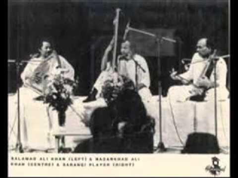 Ustad Salamat Ali and Ustad Nazakat Ali Khan- Raga Gunkali (1958)