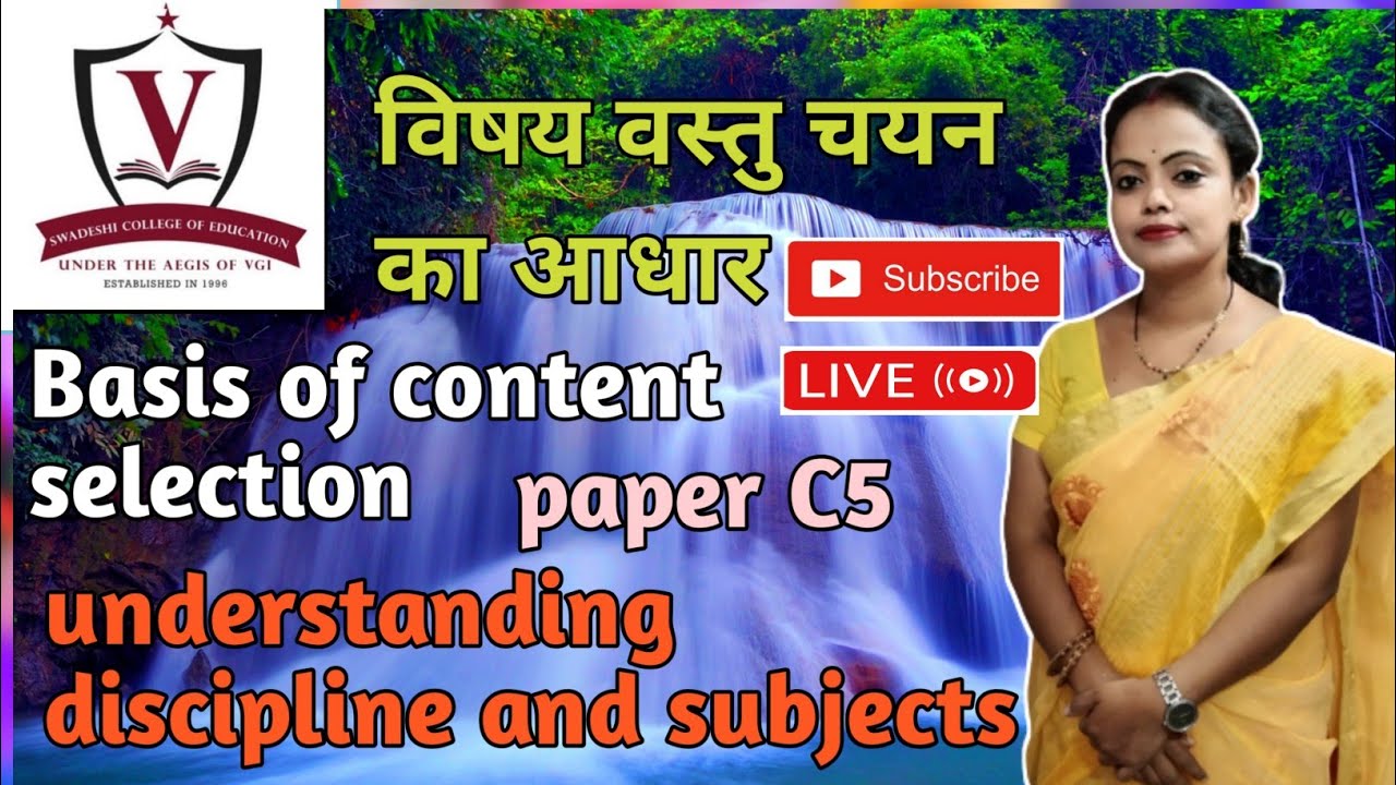 Basis of content selection