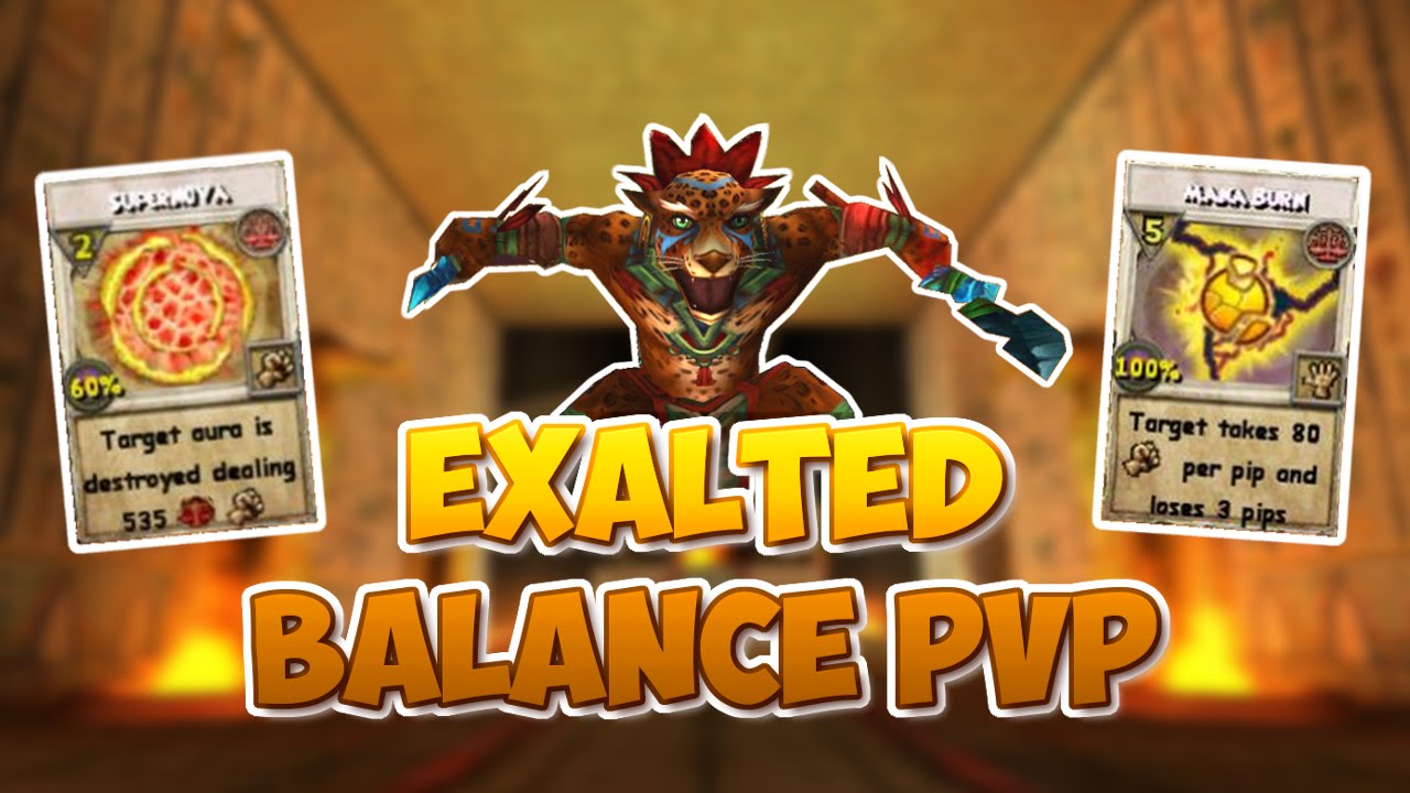 Wizard101: Exalted Balance PvP #4 -Quick Match 1v1-