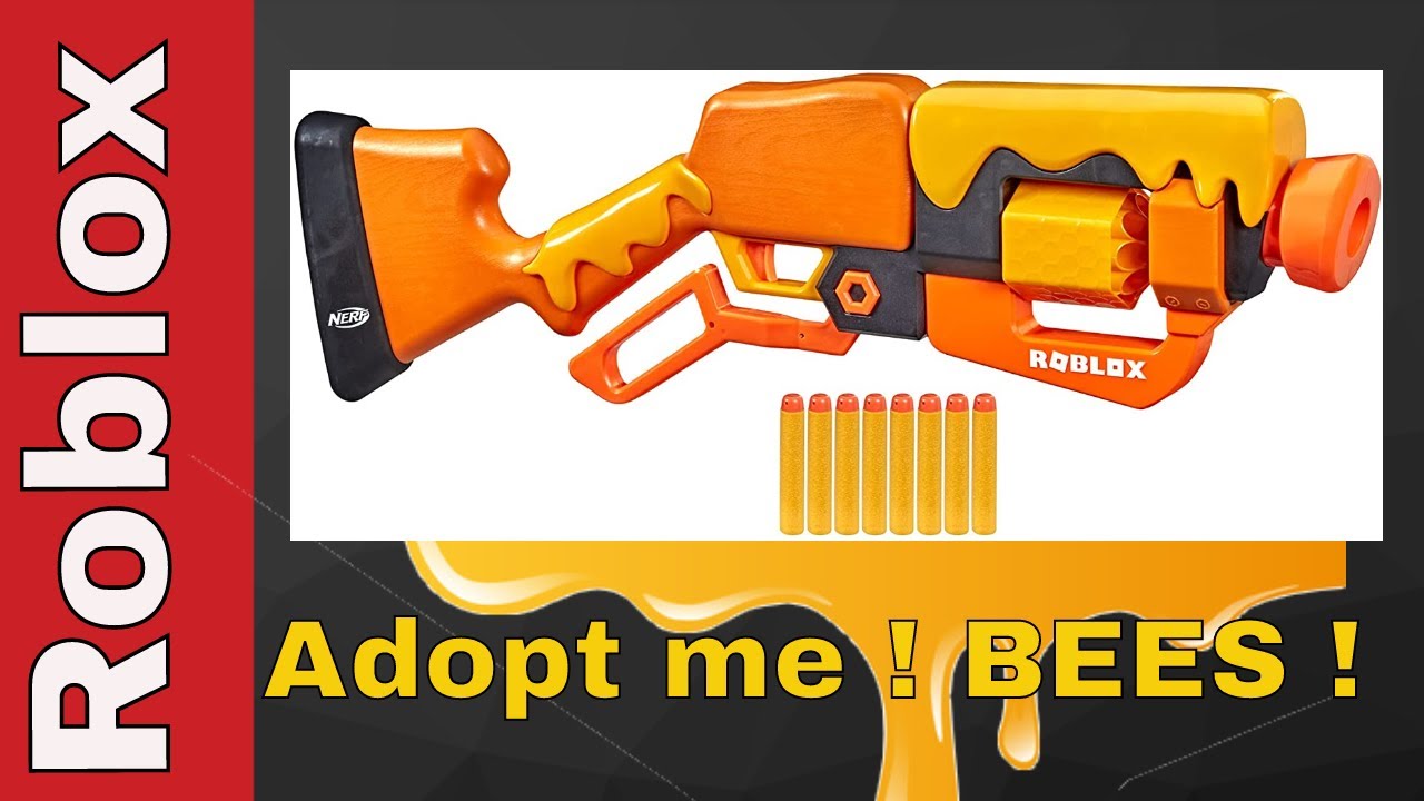 Nerf Roblox Adopt Me! Bees! Blaster - Unboxing, Review & Test