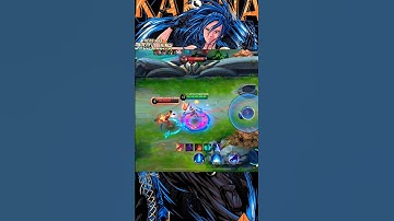 Karina with zhask Ulti Combo #hyperblend #hyperblendmode #mlbb