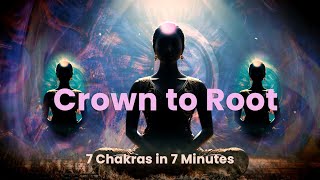 7 CHAKRAS CROWN TO ROOT  7MINUTES