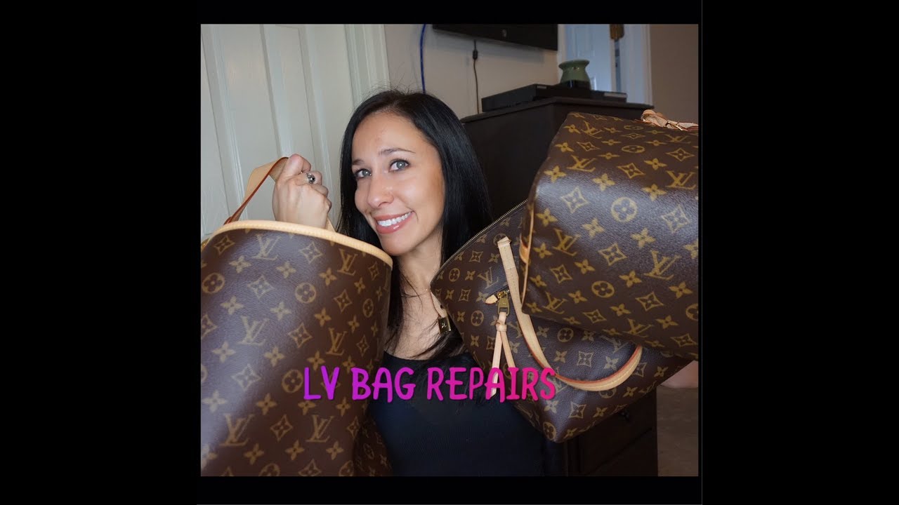 Louis Vuitton Handbag Tear Repair — SoleHeeled