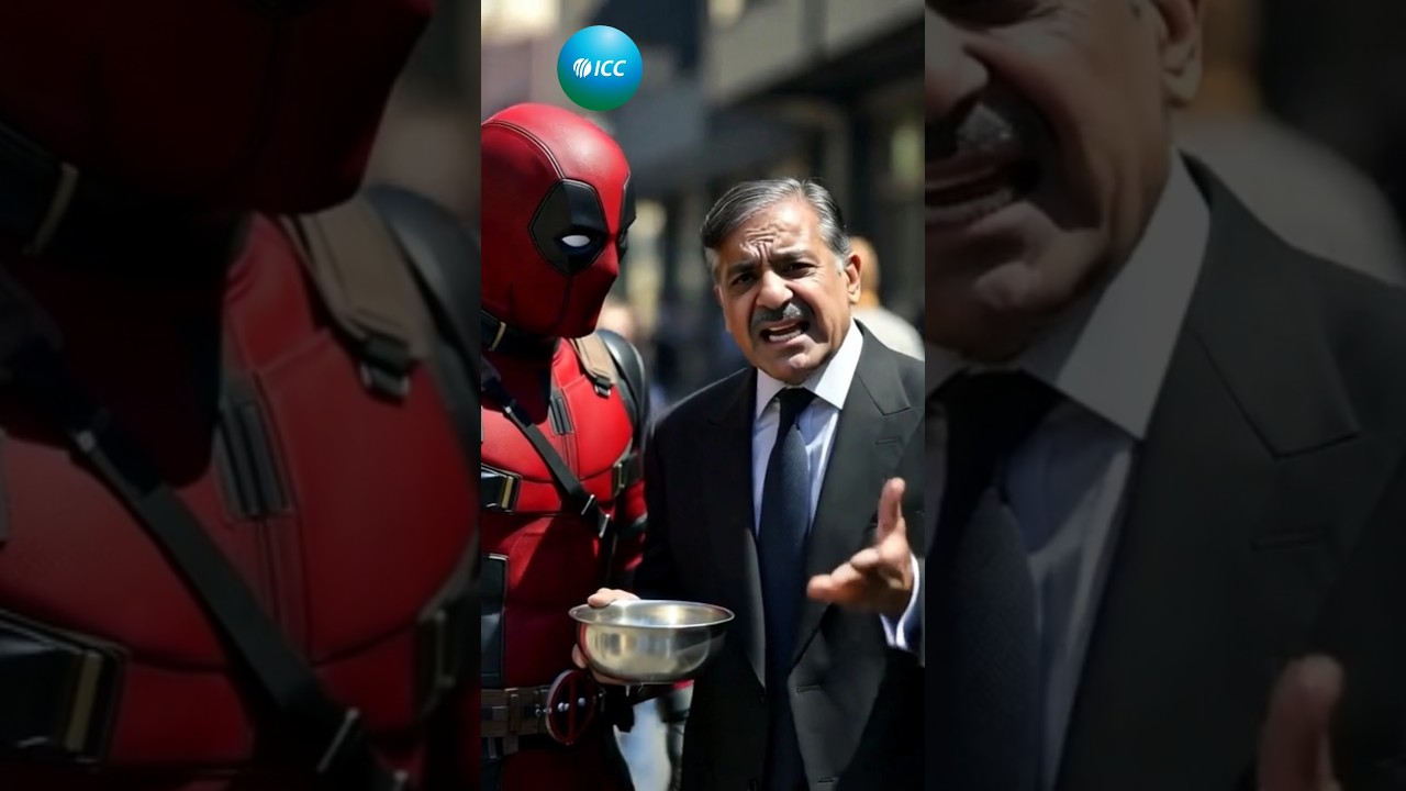 Deadpool Meets Shehbaz sharif : India Vs Pakistan Cricket Parody 