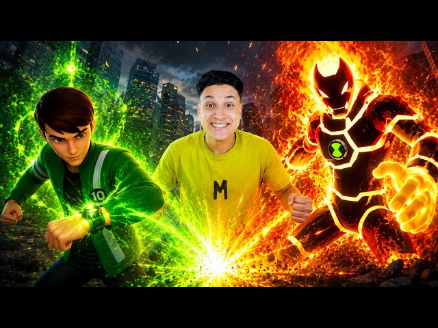 اصلانو تحول الى بن تن 😱 Ben 10