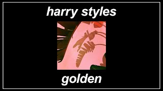 Golden - Harry Styles (Lyrics)