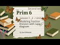 Prim. 6 / Lesson 1_2 / Modeling fraction by using tape diagram / Unit 8