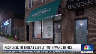 Dead Rat, Derogatory Note Left At Chicago Aldermans Office