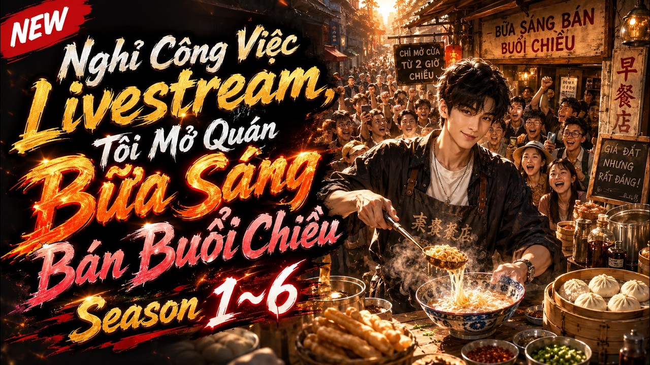 Nghỉ Công Việc Livestream , Tôi Mở Quán Bữa Sáng Bán Buổi Chiều tập 1