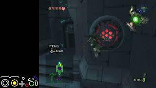 Fast Clawshot Before Second Phantom Zant
1. Target after opening the chest
2. Immediately after releasing target, hold upleft and roll
3. Right as the roll ends, press Clawshot and Target
4. Walk past the line before the wall, then Clawshot the target
You can see the 2nd and 3rd attempts hit target a bit later, so it ended up hitting the target further right. You can also micro adjust if the Clawshot misses, but this is pretty consistent for me. Fast Clawshot Before Second Phantom Zant