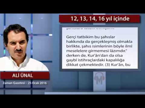 12, 13, 14, 16 yıl içinde - Ali Ünal