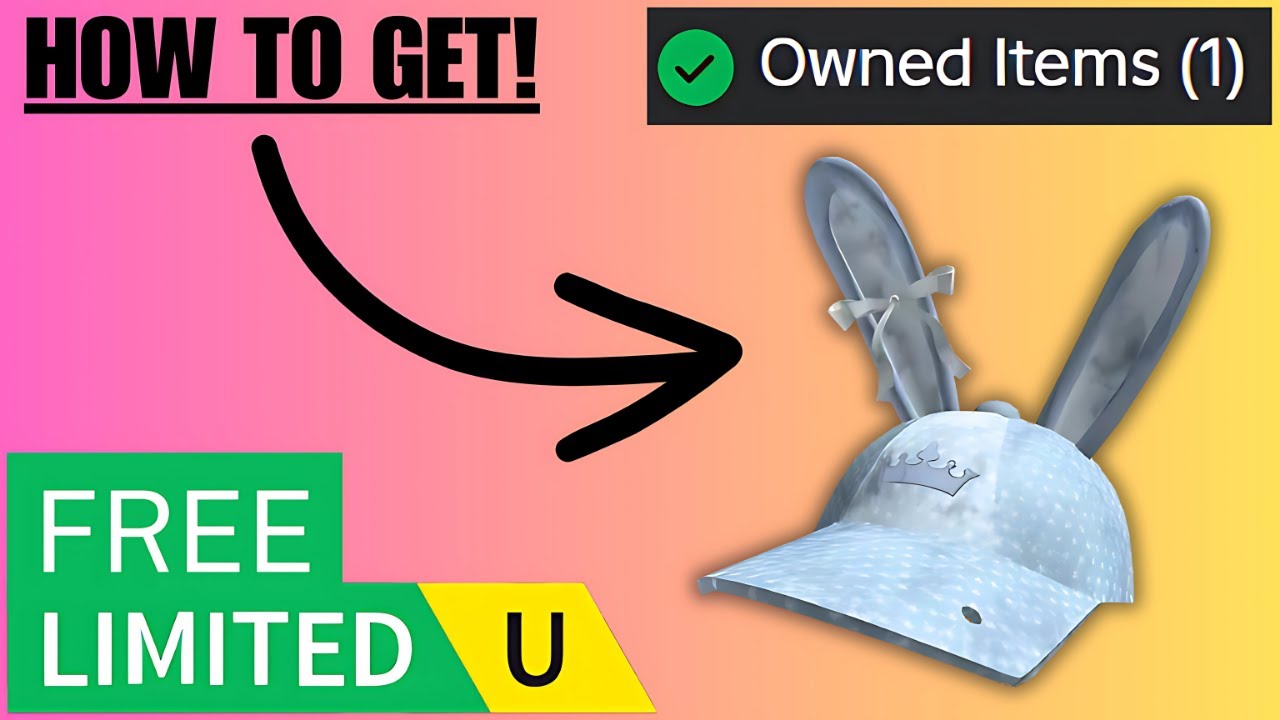 Free Blue Bunny Hat (Easter 2025) UGC Limited