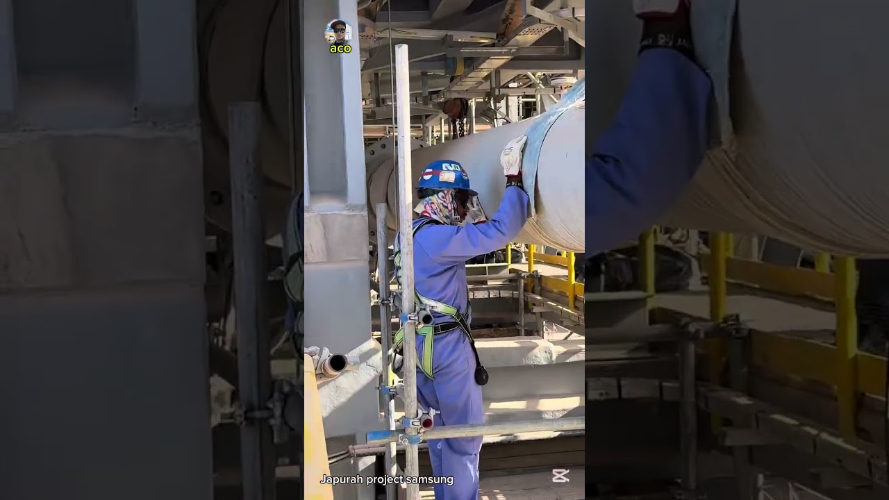 Erection of pipe spool | 10 meters @ jafurah samsung project