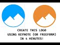 Make this logo in keynote/freeform in 4 minutes