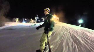 Snowboarding at Snowstar on January 30th, 2015