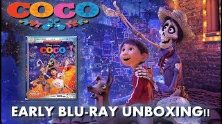 Coco - Early Bluray Unboxing - Disneypixar