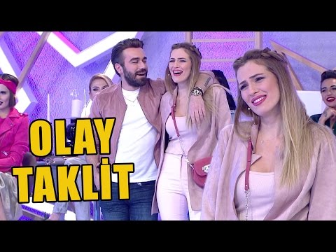 Kemal Doğulu Tuğçe Ekim'i Önce Taklit Etti Sonra Şaşırttı!