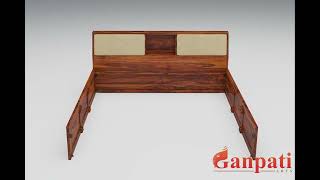 Ganpati Arts Box Storage Bed Assembly Video !! Ganpati Arts Box Storage Bed Assembly Video !!