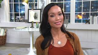 FREIDA ROTHMAN Sterling Silver Cubic Zirconia Necklace on QVC FREIDA ROTHMAN Sterling Silver Cubic Zirconia Necklace on QVC