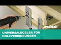 Universaldübler für Holzverbindungen nutzen | wolfcraft