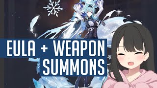 Summoning for Eula and her weapon! 50/50 | Genshin Impact [21]