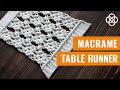 Macrame Table Runner Tutorial | DIY Macrame | Macrame Coaster Tutorial