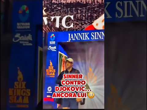 Video SINNER UMILIA DJOKOVIC ?? | In finale al Six Kings Slam 2025 contro Alcaraz!