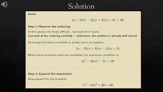 Problem 35: This Algebra Problem Looks Impossible… Until You Notice the Trick! 😲 | Solve in Seconds