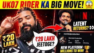 UK07 Rider Ka NAYA SHOW Revealed! 🤯 ₹20 Lakh Prize? | Samay Raina LATENT on Netflix!