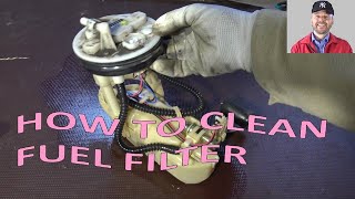 How to clean Fuel Filter Honda Civic. Years 2000 to 2020