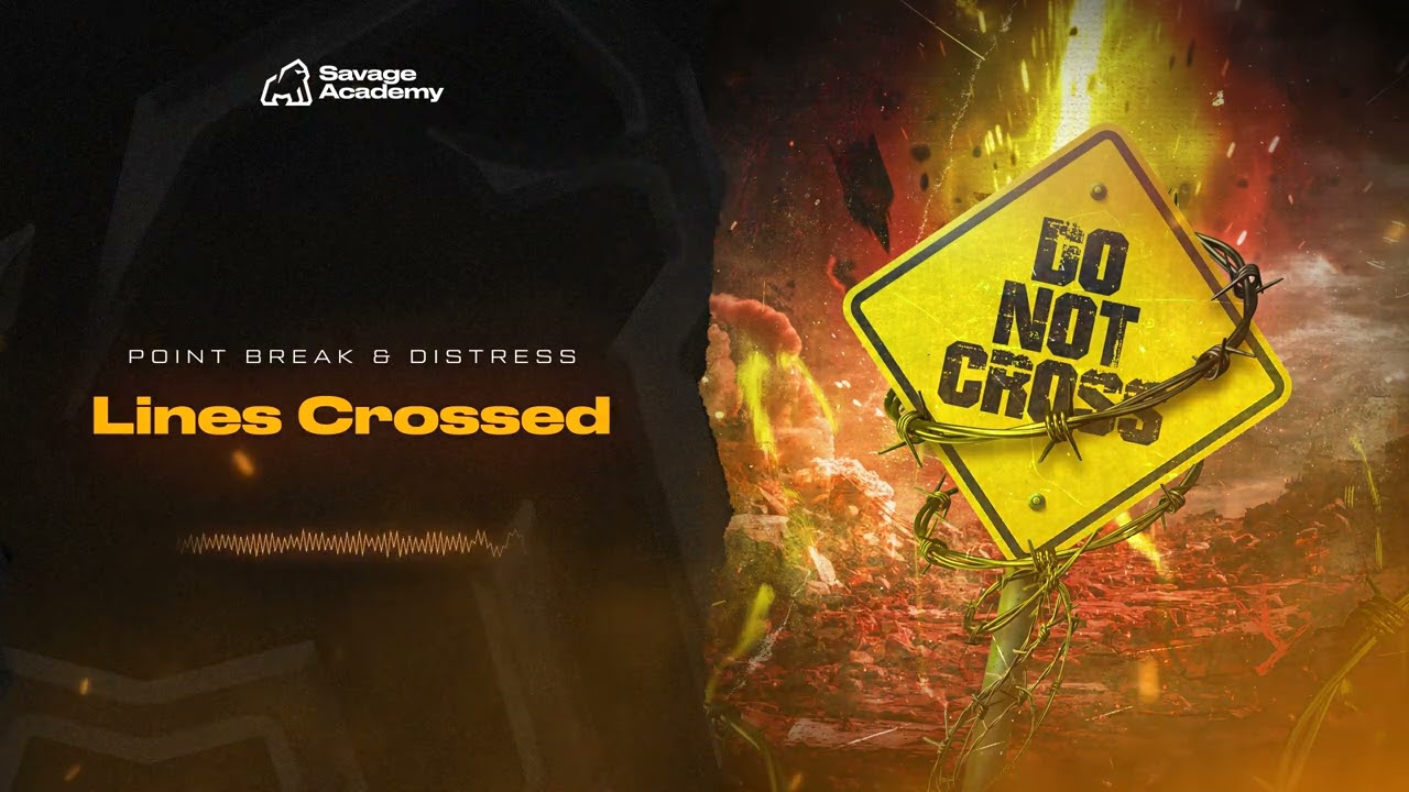 Watch Point Break & Distress - Lines Crossed | Official Visualizer on YouTube Watch Point Break & Distress - Lines Crossed | Official Visualizer on YouTube