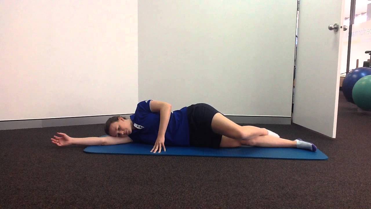 Long clam knee lifts YouTube