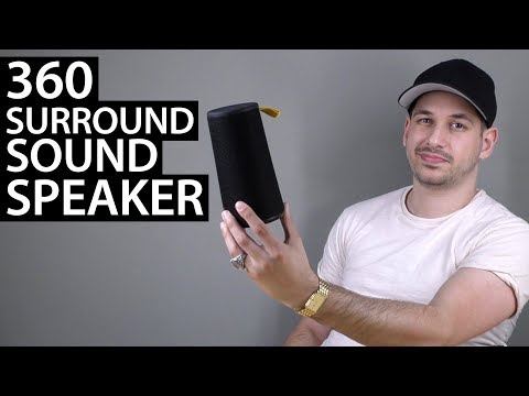 Video: Sunetul difuzoarelor cu sunet luminos 360 ° Sound & Pulsating LED Light