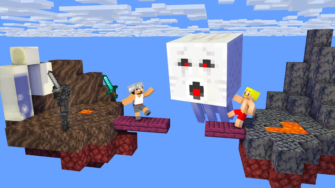 ラッキーブロックなのにガスト出るってどういうこと！？【マイクラ】